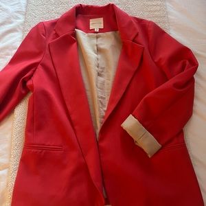 SILENCE + NOISE Coral Blazer